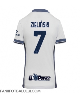 Inter Milan Piotr Zielinski #7 Tricou Fotbal Replică 2024-25 Femei Deplasare